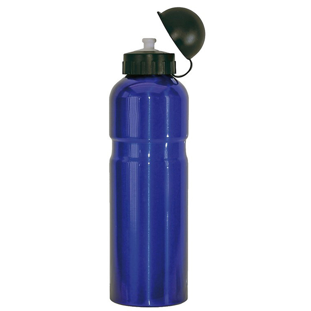 Mighty Trinkflasche Alu mit Deckel blau 750ml Fahrrad eBay
