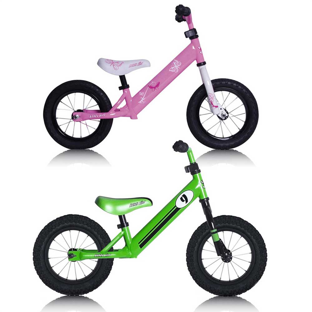 Rebel Kidz Kinder Lern Laufrad 12,5" Stahl 3,8kg Fahrrad