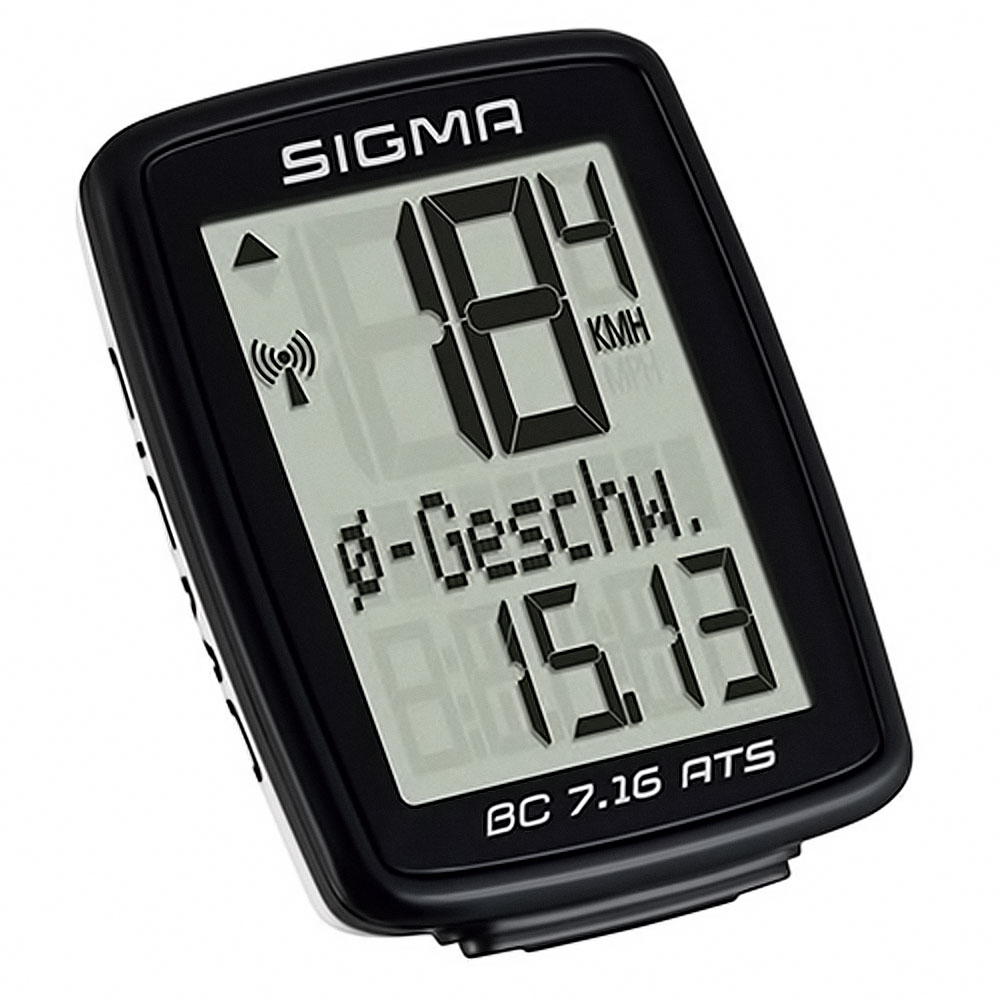 Sigma Computer BC 7.16 ATS Topline 2016 schwarz Fahrrad eBay