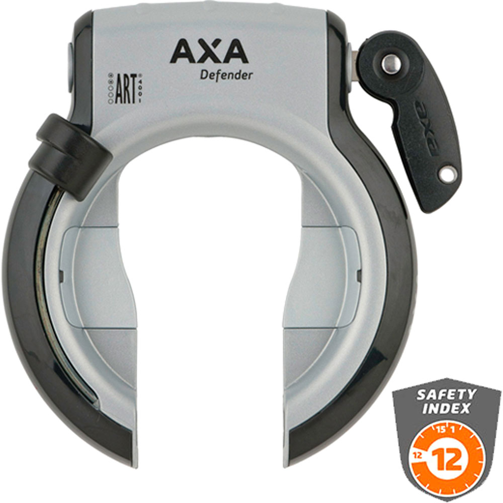 anbringen eines axa schlosses an ein fahrrad