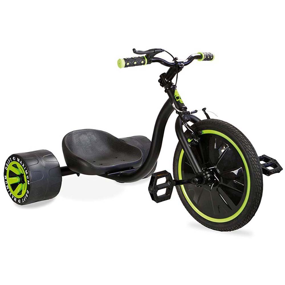 Sport Madd Drift Trike 16 3mm Concave Sitz Grun Schwarz Fahrrad Radsport