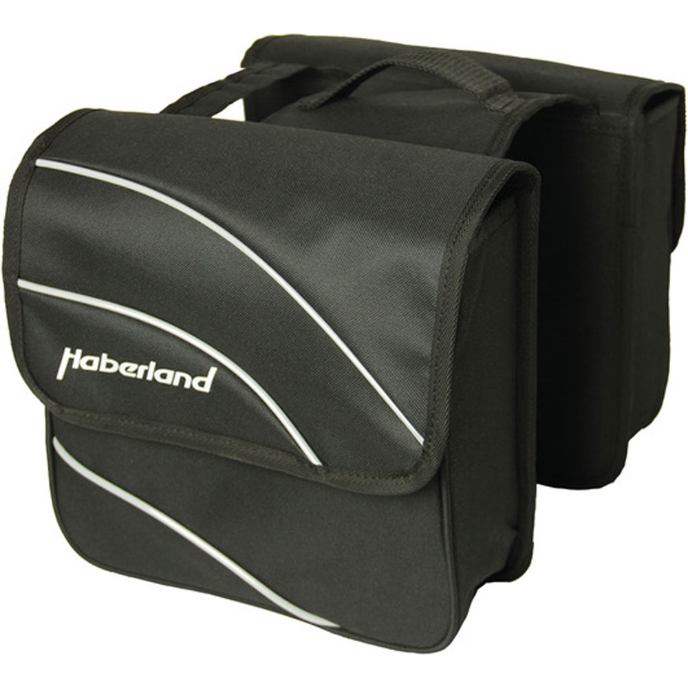 haberland kim s fahrrad-packtasche schwarz