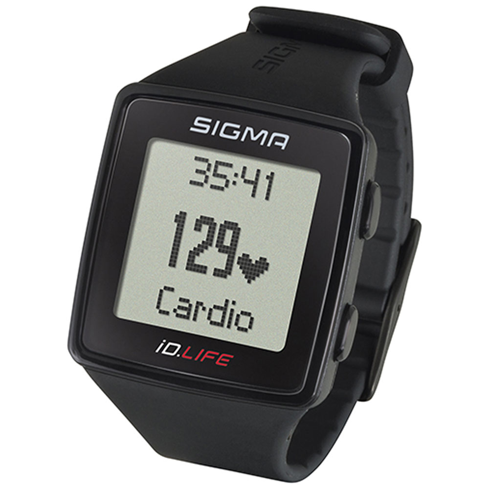 SIGMA ARMBANDUHR HERZFREQUENZMESSER ID.LIFE 24600 schwarz