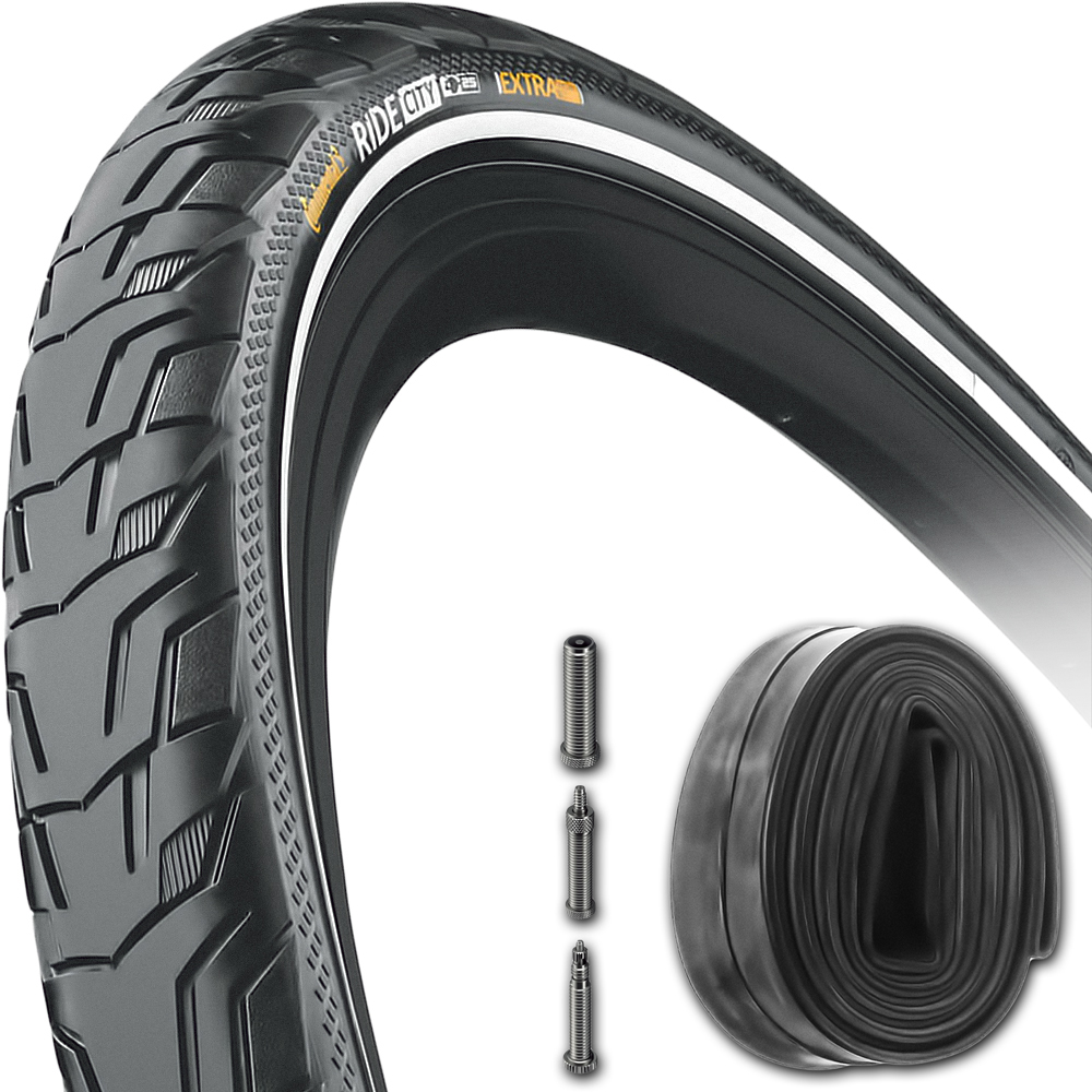 Continental Reifen RIDE City E25 28x1,6Zoll Schlauch 42-622mm Reflex